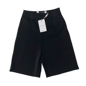 MVN The Label Shorts Bike Active High Waist NEW With TAGS Gym 6” Black Size 2